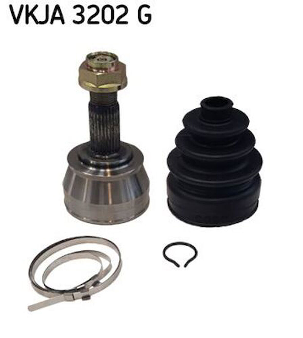 SKF VKJA3202G Aks Kafası Diş Brava Bravo Marea 1.6 16V 00-(Diş Freze 25 İç Freze 22 Uzunluk 141.5) 46307234