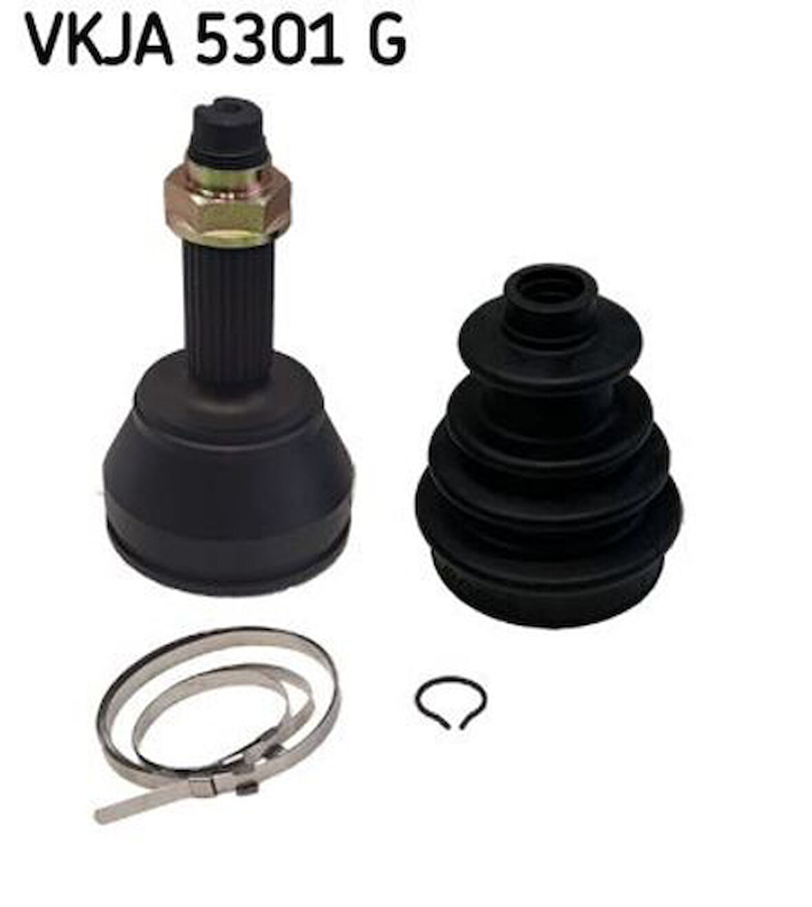 Skf Vkja5301G Aks Kafa Tamir Takımı Dış (Körüklu)Fıesta 1.25 1.4 1.8D 95>02 Mazda III 121 1.25 1.8D 96>03 (Diş Freze 25. Tek.Tarafı İç Freze 22. Conta Capı 56.5Mm. Boy 142Mm)