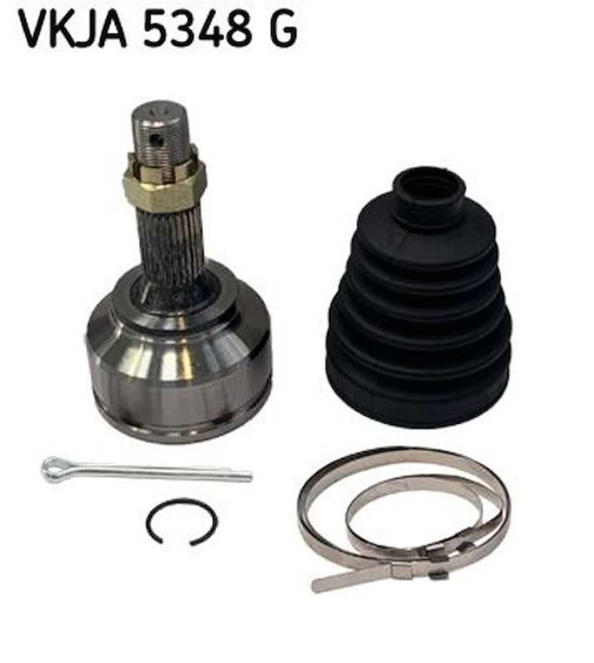 Skf Vkja5348G Aks Kafa Dış Tamir Takımı P407 (Tek.Tarafı Freze 28. Tekerlek Tarafı İç Freze 34. Conta Capı 58.5 Mm. Uzunluk 148 Mm) 1.6Hdı 1.8 2.0 04>