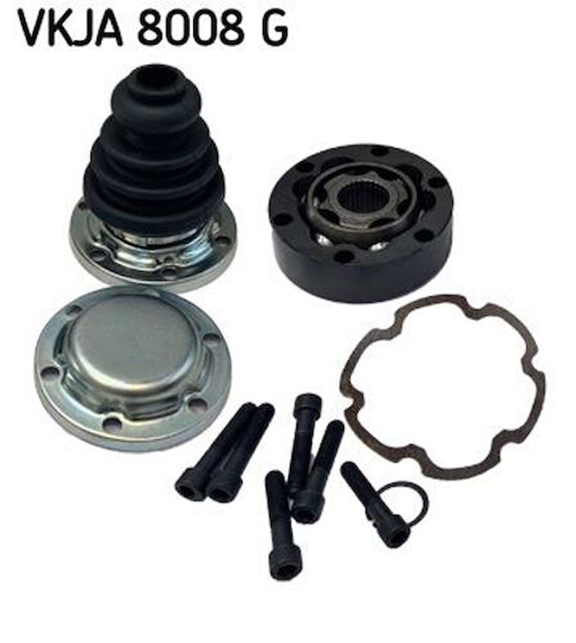 SKF VKJA8008G Aks Kafası İç Transporter T4 1.9D 2.0D 2.4D 2.5 2.5TDI 95- 3C0498103M