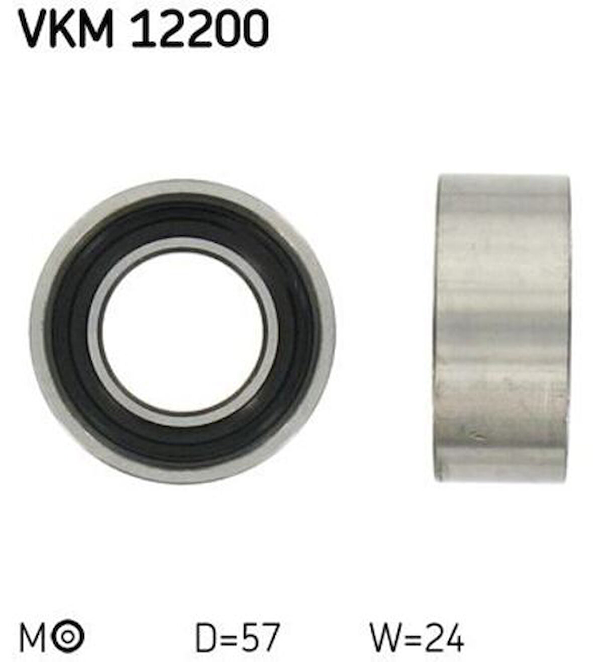 Skf Vkm12200 Eksantrik Gergi Rulmanı Kucuk Slx-Tempra 1.6-Tıpo-Uno-Palıo-Doblo-Fıorıno-Punto-Albea-Ducato 1.3