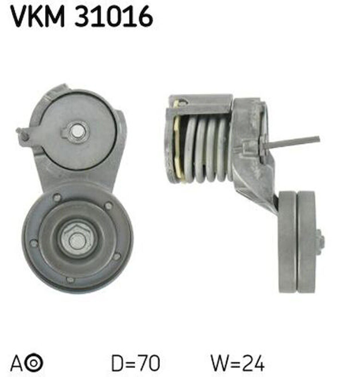 Skf Vkm31016 Alternatör Gergi Rulmanı Kutuklu Bora 00 05 Golf IV Octavıa Toledo II Leon 1.4 16V 1.6 1.6 16V