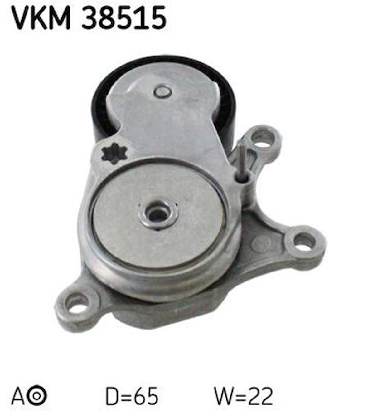 Skf Vkm38515 Kayış Gergi Rulmanı (Kutuklu) X156 13> C117 13>19 W246 12>18 W176 12>17
