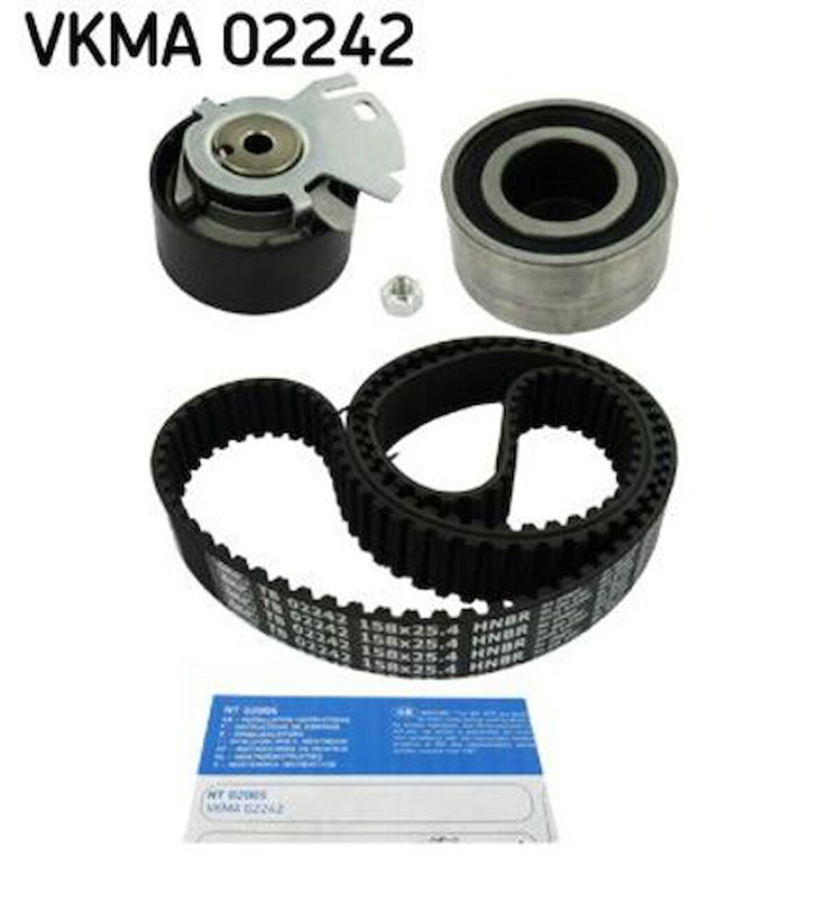 SKF VKMA02242 Eksantrik Gergi Kiti Doblo 01-Brava Bravo 95-02 Albea 98-Marea Palio 96-1.6 1.6 16V 55171442