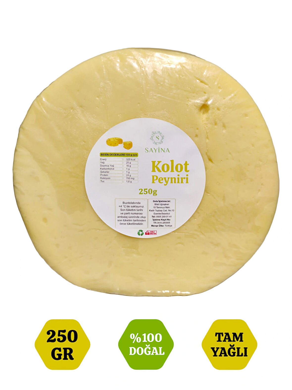 Kuymaklık Kolot Peyniri 250 Gr
