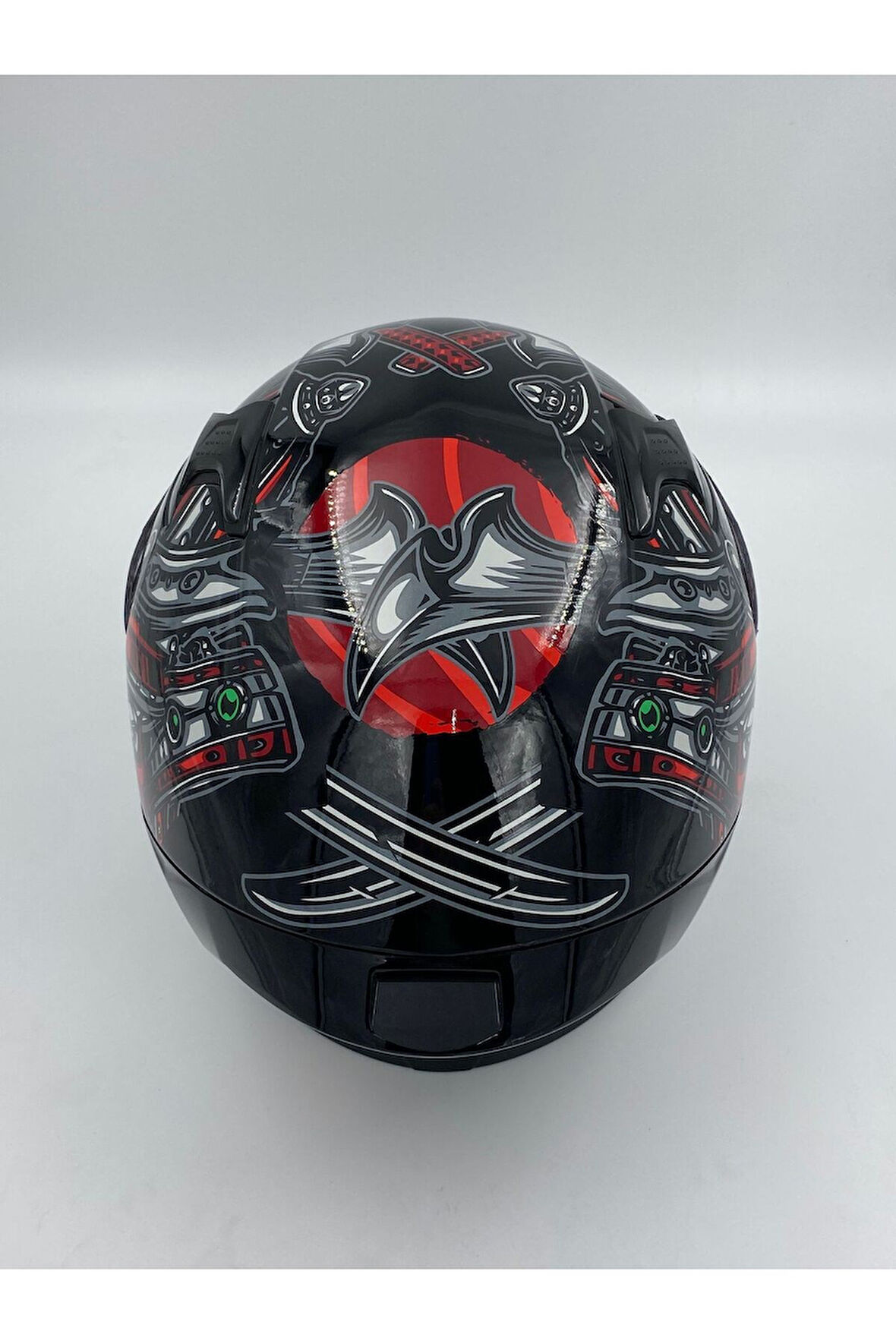 SHİRO - KATANA SAMURAI FULL FACE GÖZLÜKLÜ MOTOSİKLET KASKI  S