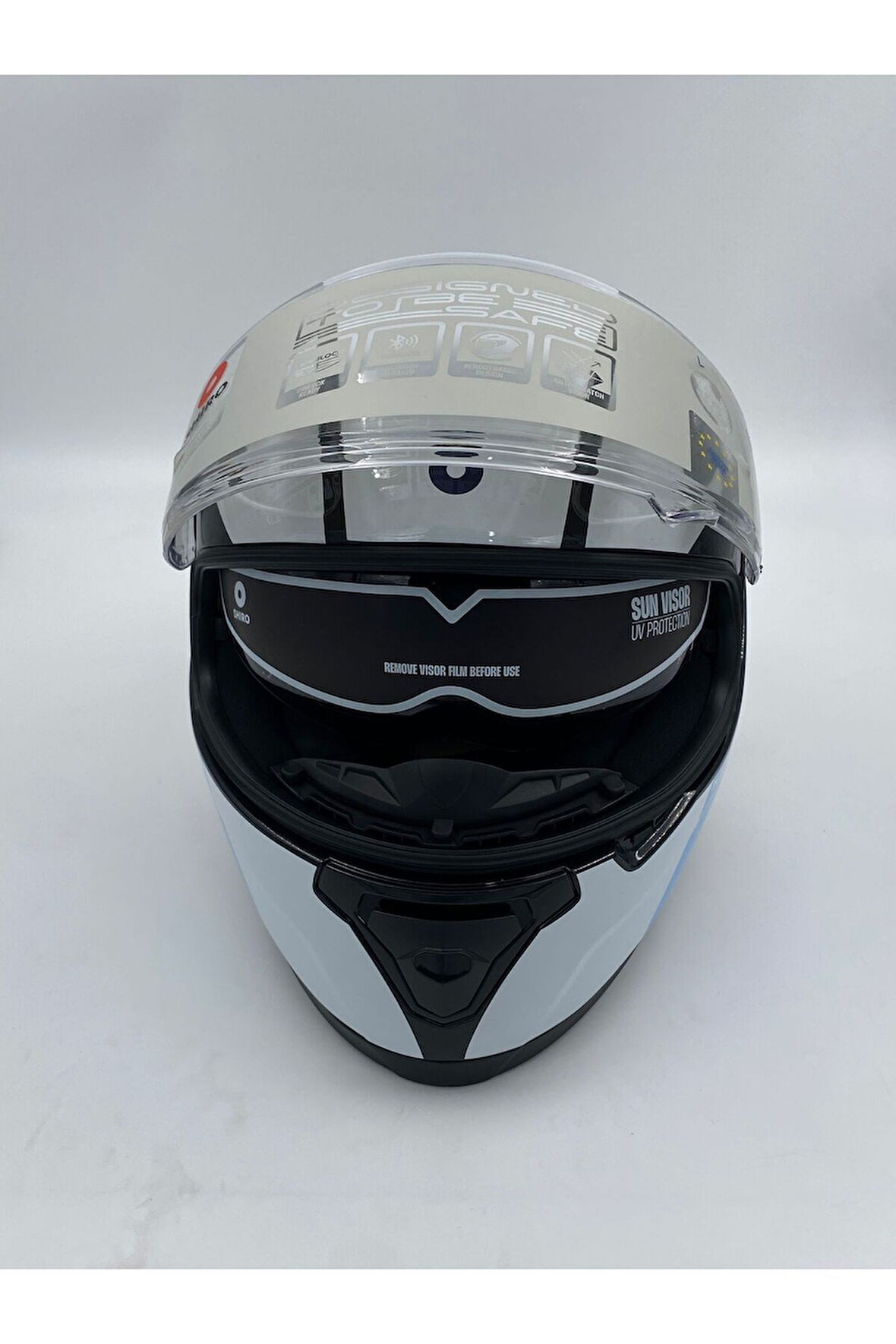 SHİRO - KATANA SSPOWER FULL FACE GÖZLÜKLÜ MOTOSİKLET KASKI (M)