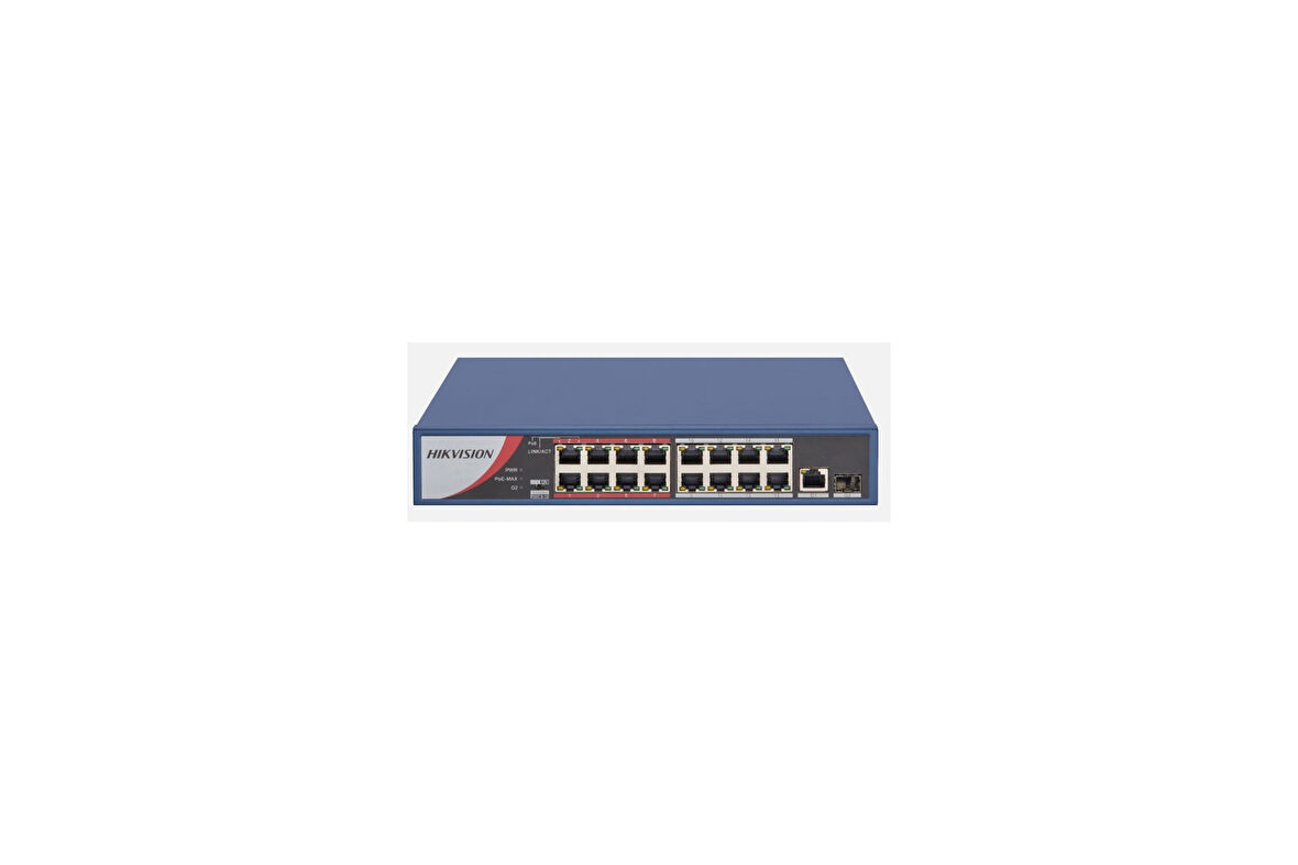  DS-3E0318P-E/M(B) 16 PORT POE YÖNETİLEMEZ