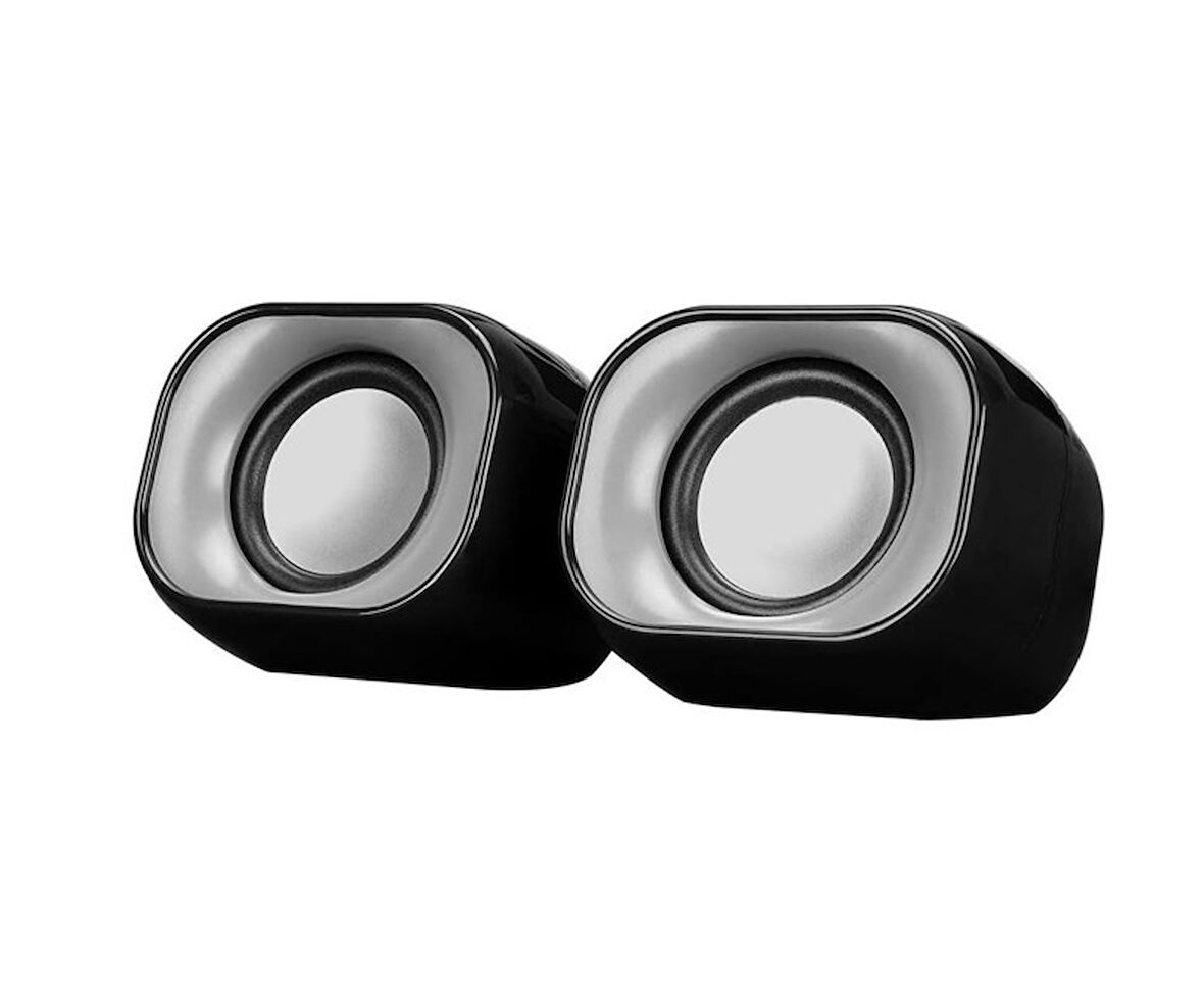 Dark (DK-AC-SP2111) Hoparlör 1+1 Siyah Renk