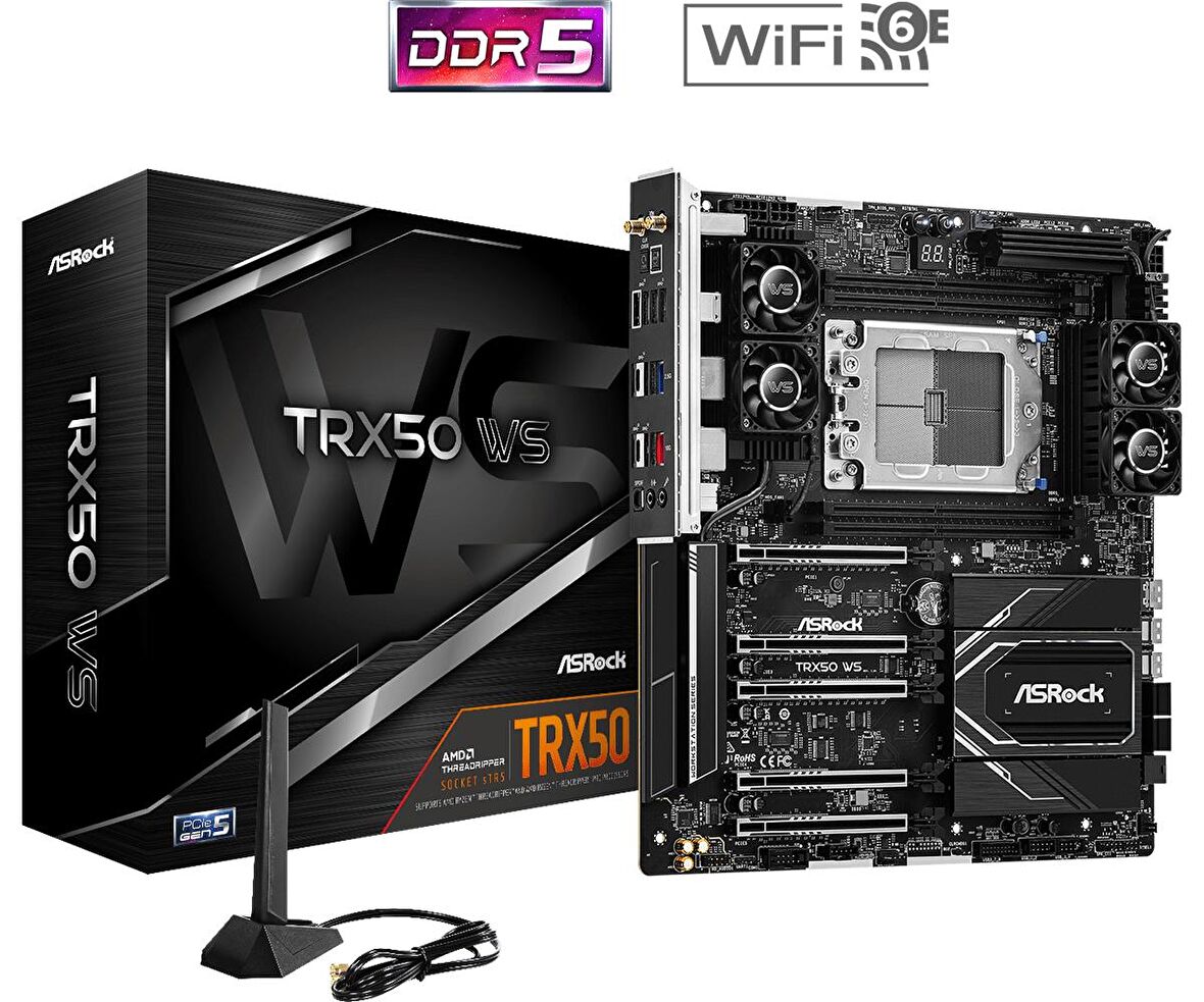 ASROCK ANAKART - 90-MXBN40-AOUAYZ - TRX50 WS