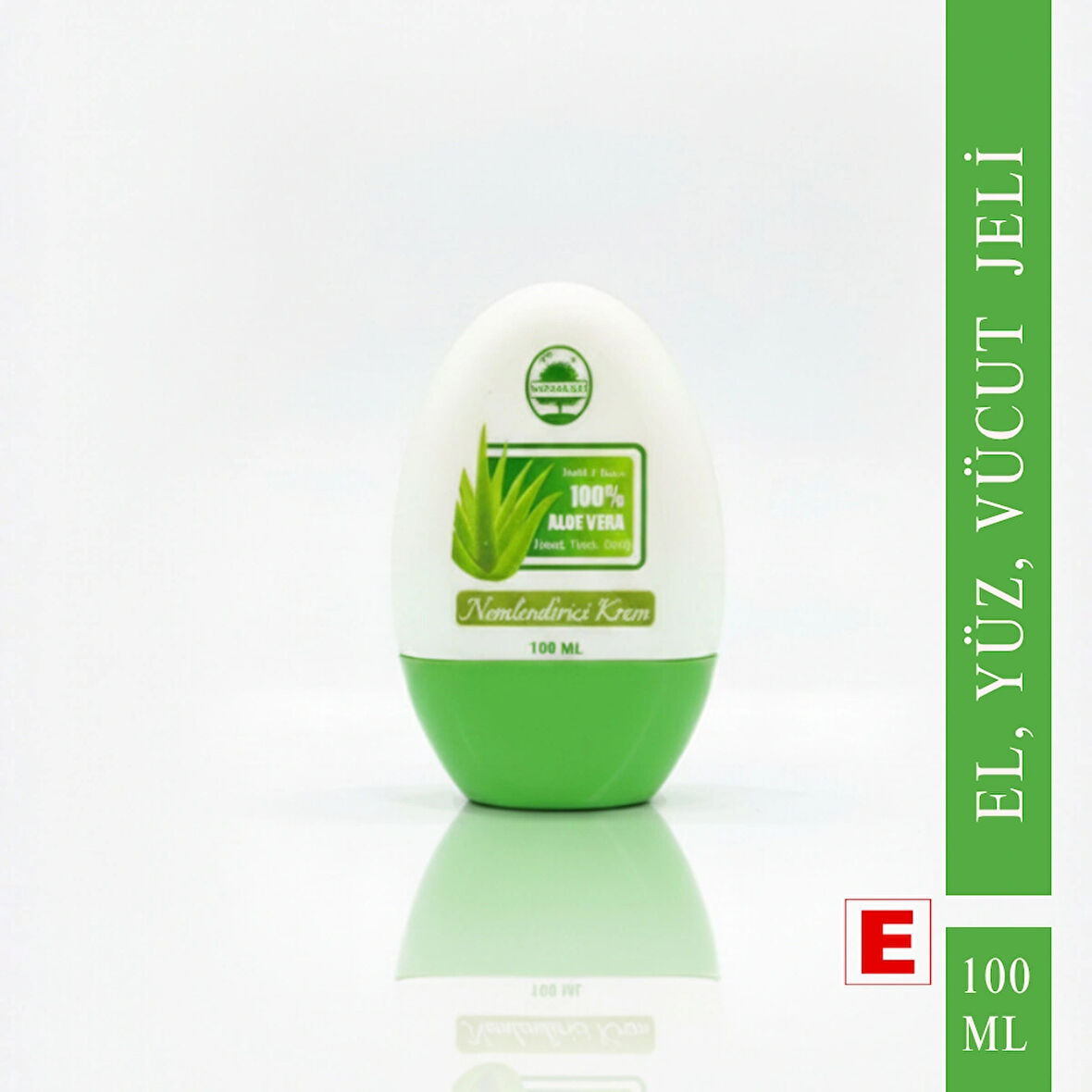 Aloe Vera Nemlendirici Krem – Cildi Yatıştırır ve Derinlemesine Nemlendirir | Hafif Yapı | Doğal İçerik | Yüz ve Vücut Kullanımı | Kuru ve Hassas Ciltler İçin Uygun |100 ml