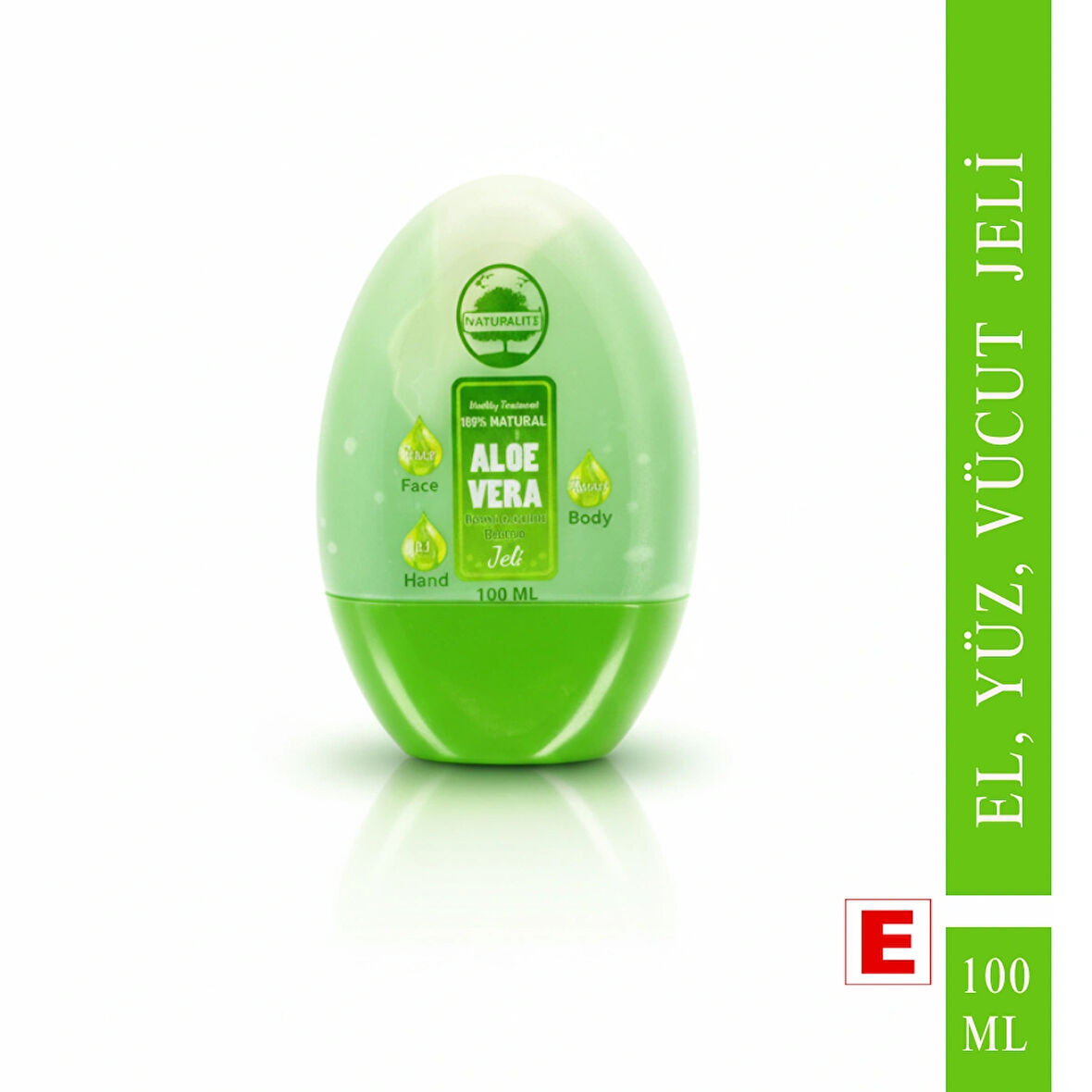 Doğal Aloe Vera Jeli – Cilt Nemlendirici & Yatıştırıcı Jel – Güneş Yanığı, Tahriş ve Sivilce Karşıtı Etki – Tüm Cilt Tiplerine Uygun – Paraben ve Alkol İçermez – 200 ml