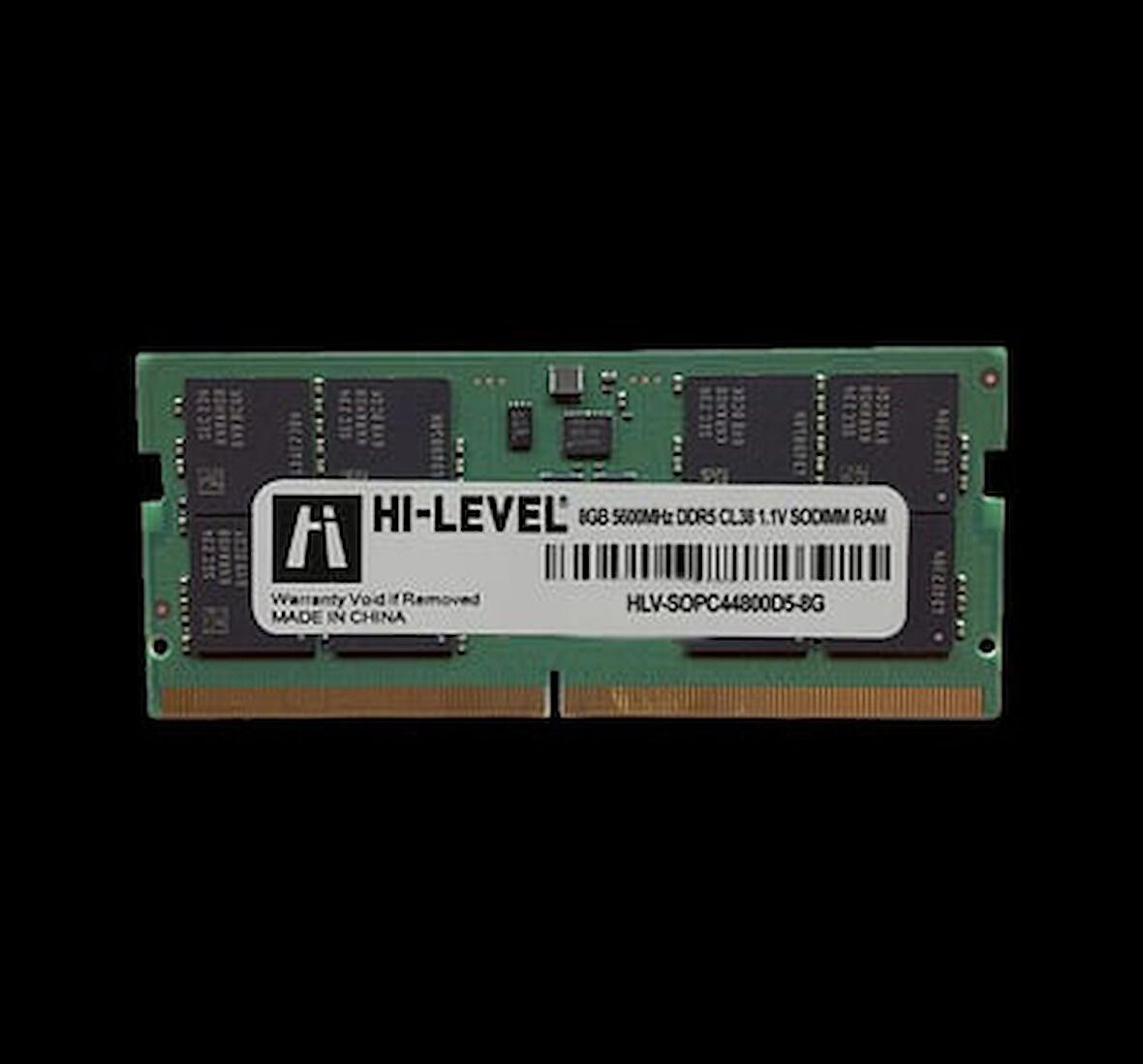 8GB DDR5 5600Mhz SODIMM 1.1V HLV-SOPC44800D5-8G