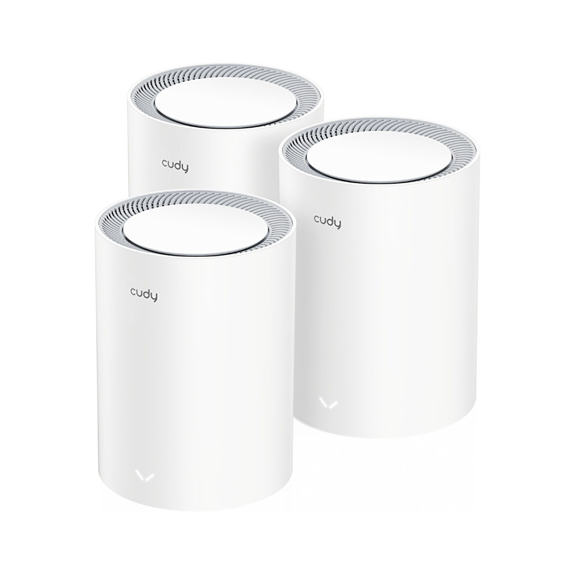 M1800 3-Pack AX1800Mbps 2.4/5GHz AP/RE/WISP Gigabit MU-MIMO Kablosuz 3'lü Mesh Wi-Fi 6 Sistemi