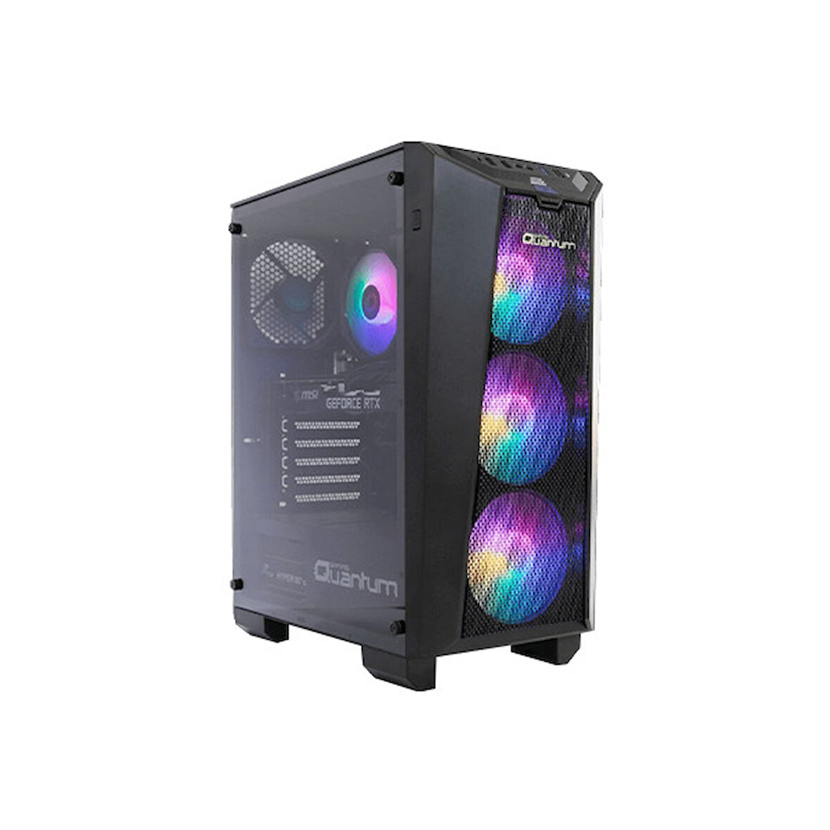 Quantum Wingman G1 i5-12400 16GB DDR4 512GB SSD RTX 4060 8GB FreeDos Gaming Desktop QNDPC10F006483 