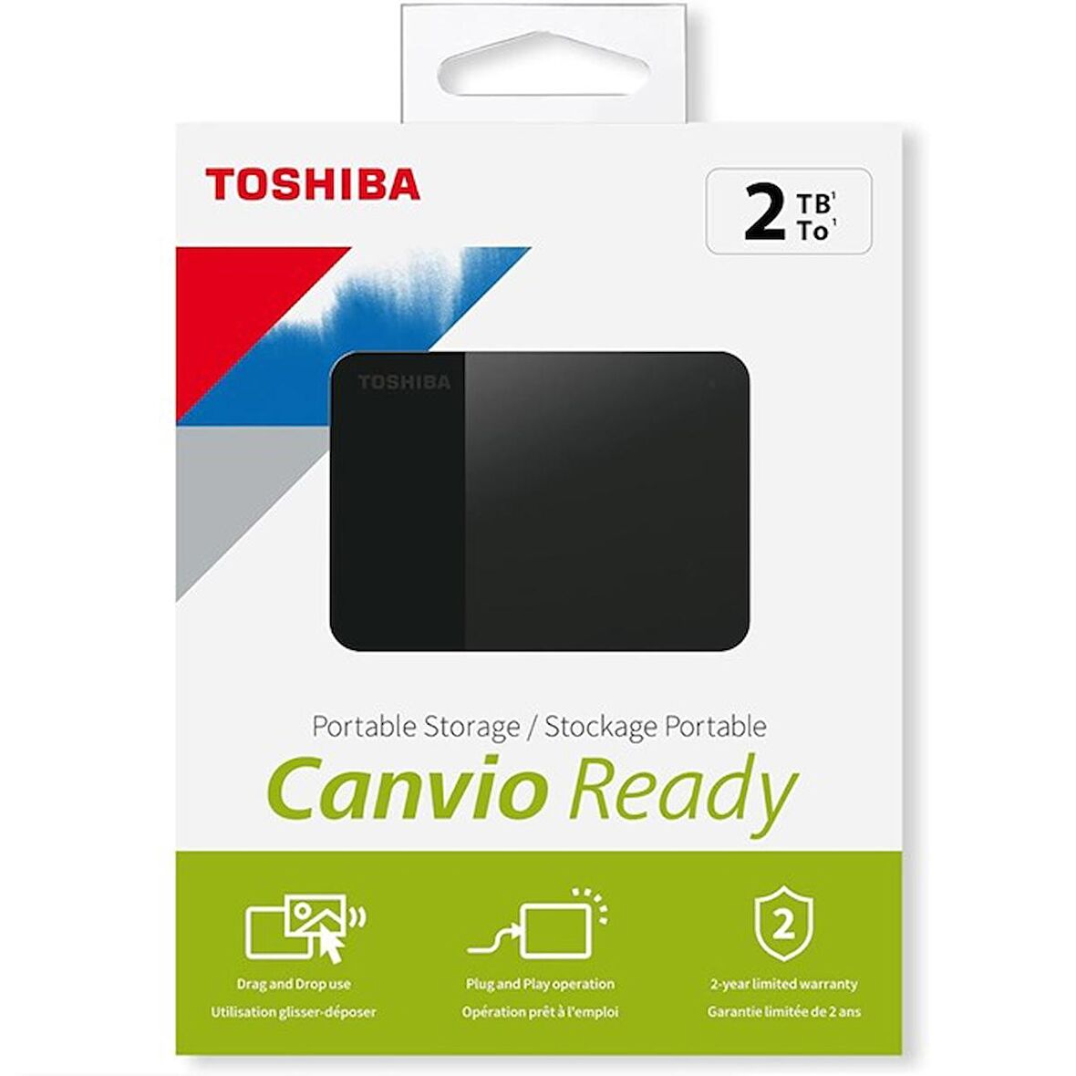 Toshiba Canvio Ready 2TB Usb 3.2 Gen1-HDTP320EK3AA