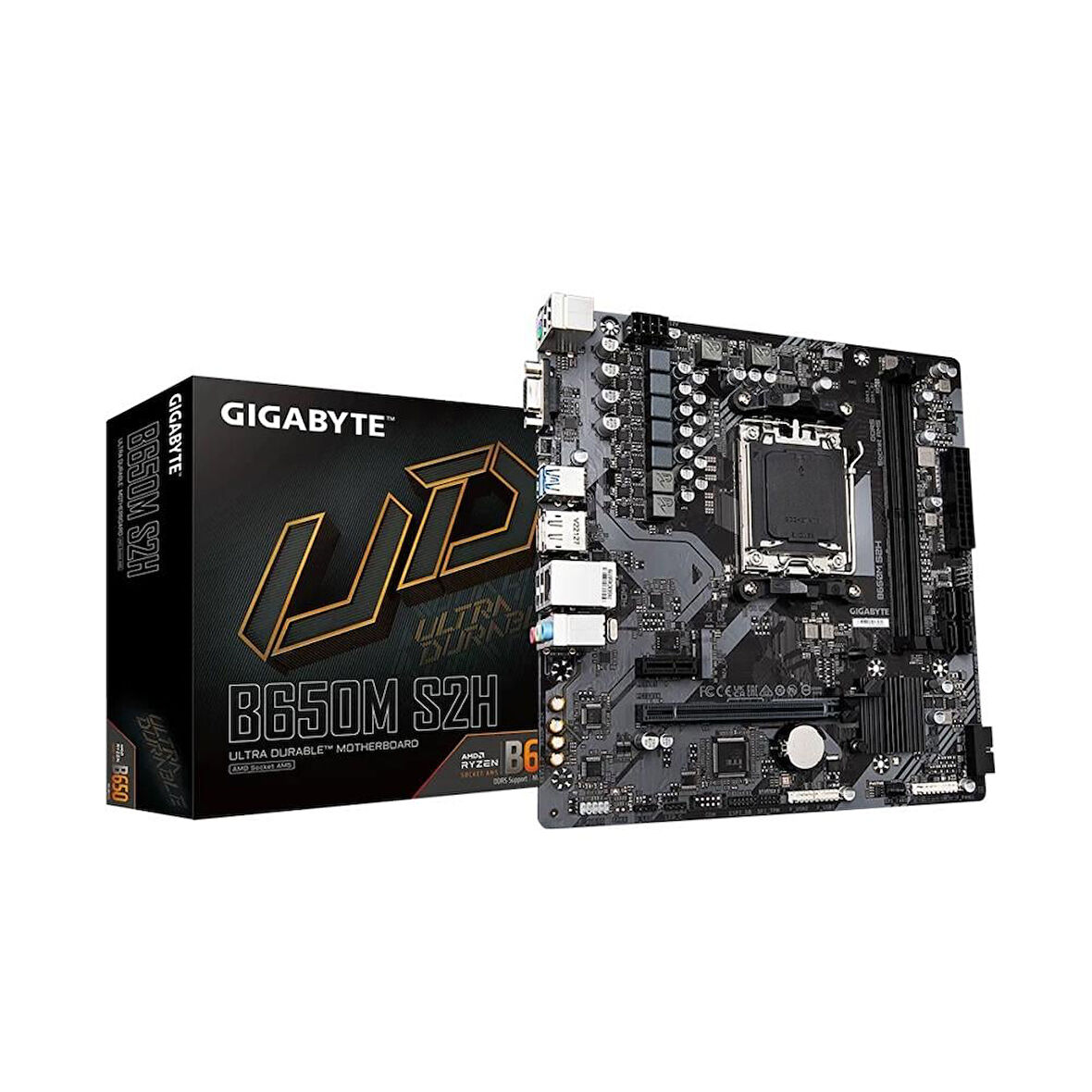 B650M-S2H AMD Socket AM5:Supports AMD Ryzen™ 7000 Series Processors