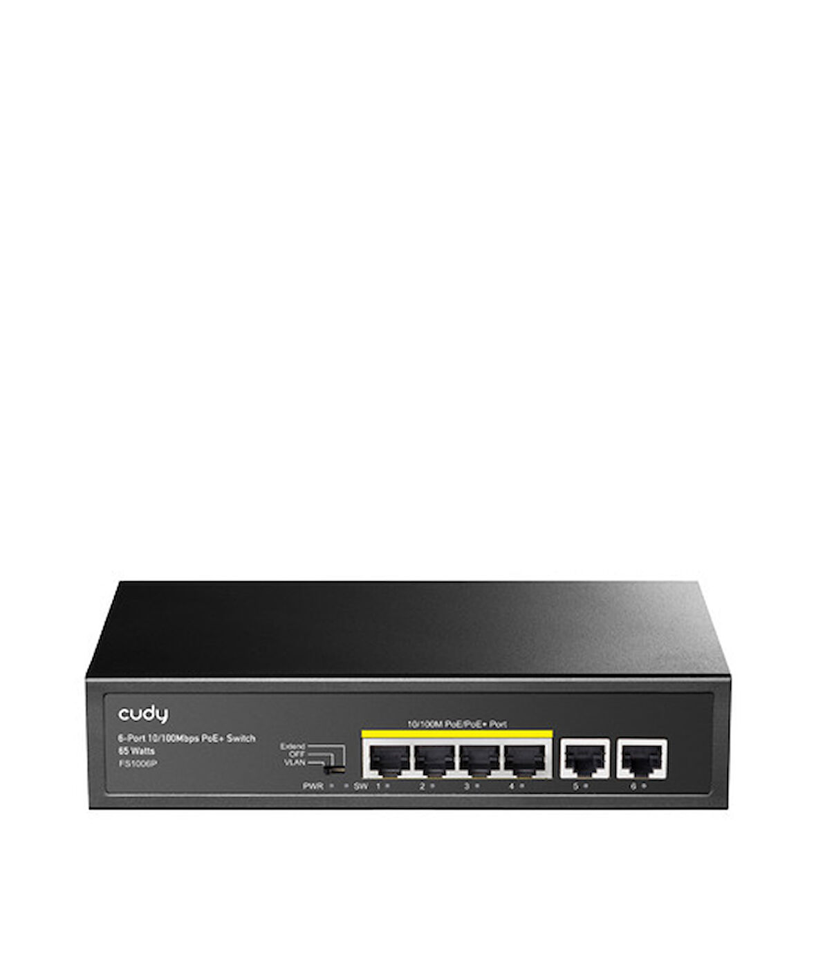  6-Port 10/100M PoE+ Switch 60W