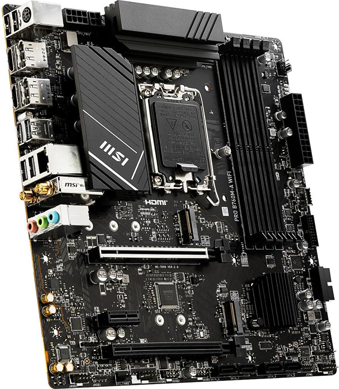  PRO B760M-A WIFI DDR5 6800(OC) M.2 mATX 1700p