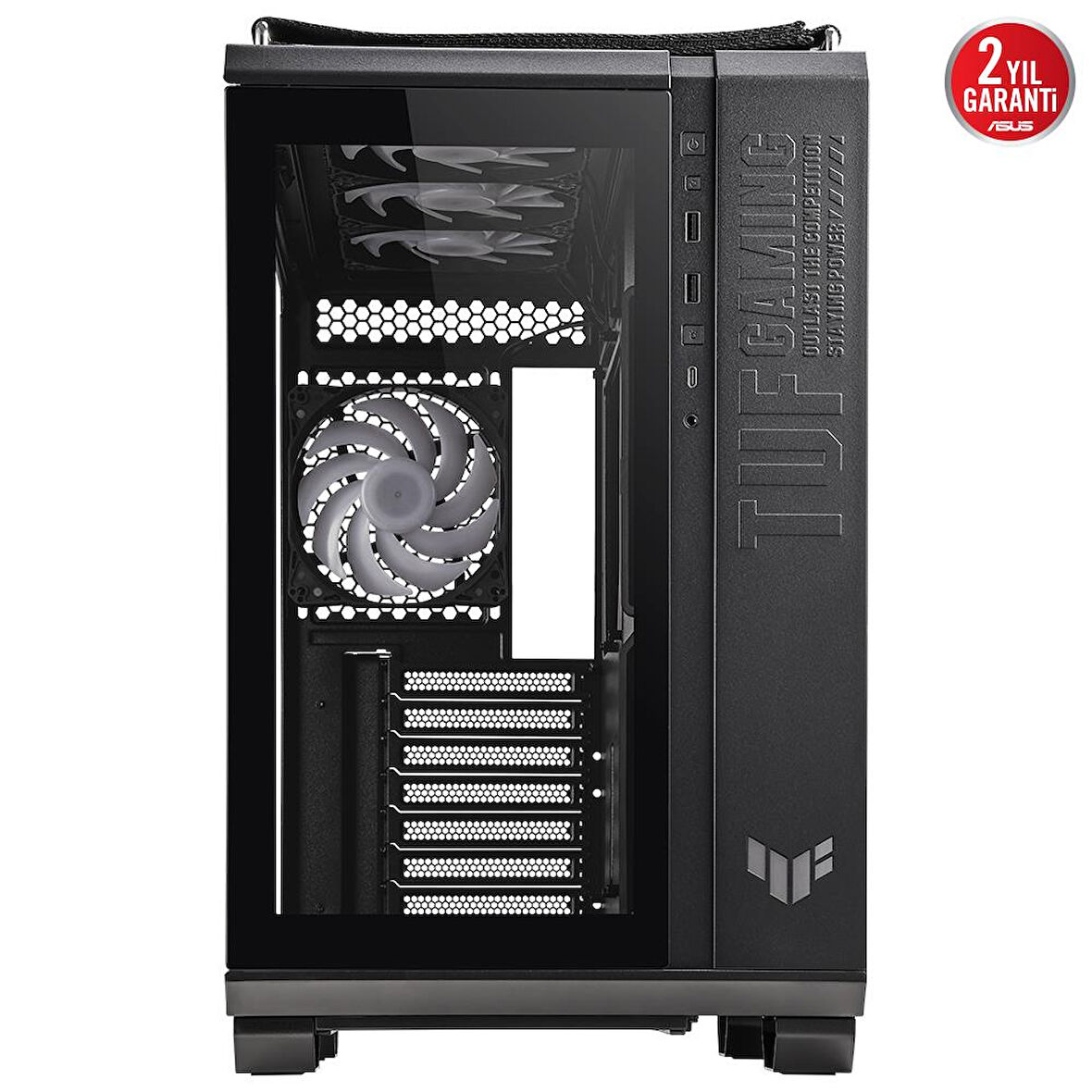 GT502 PLUS TUF GAMING CASE TG BLACK