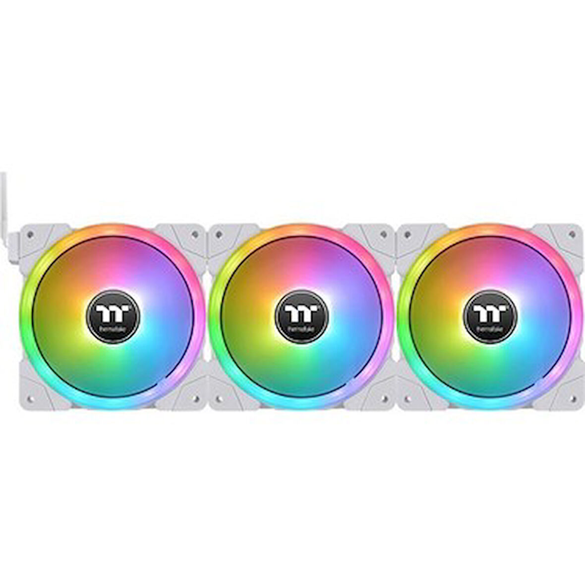  swafan beyaz ex12 argb 3x120mm fanlı + kontrolcülü kasa fan kiti