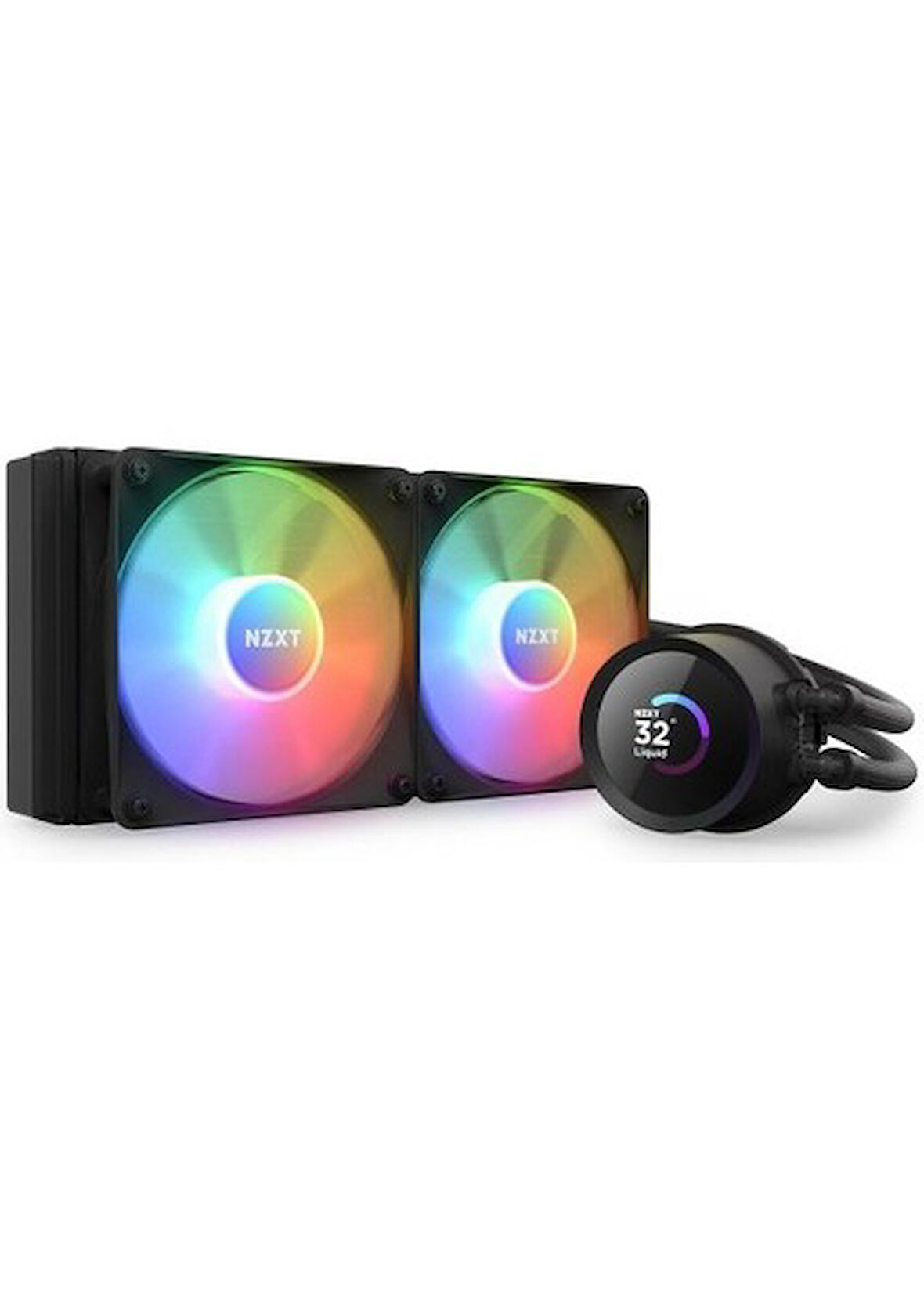 Kraken 240 Siyah RGB AIO LCD Display 240mm Sıvı Soğutucu