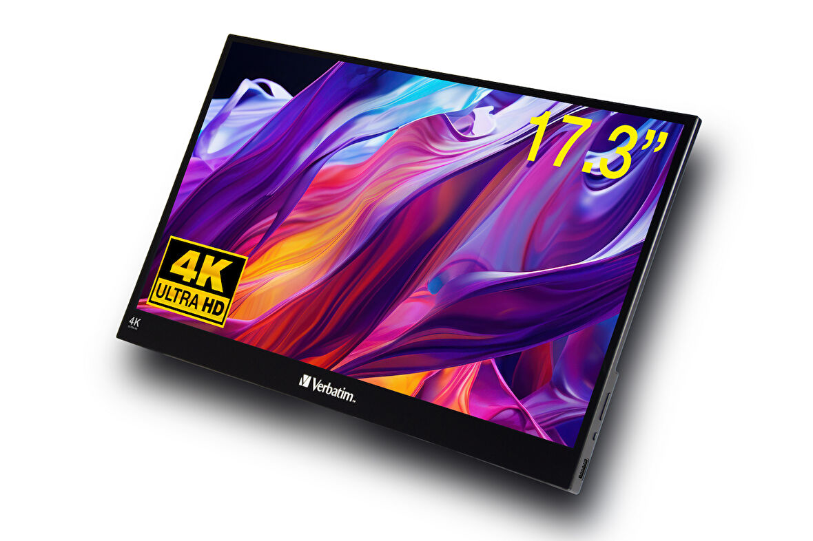 17" 4K 3840 x 2160 Dokunmatik Taşınabilir Monitör
