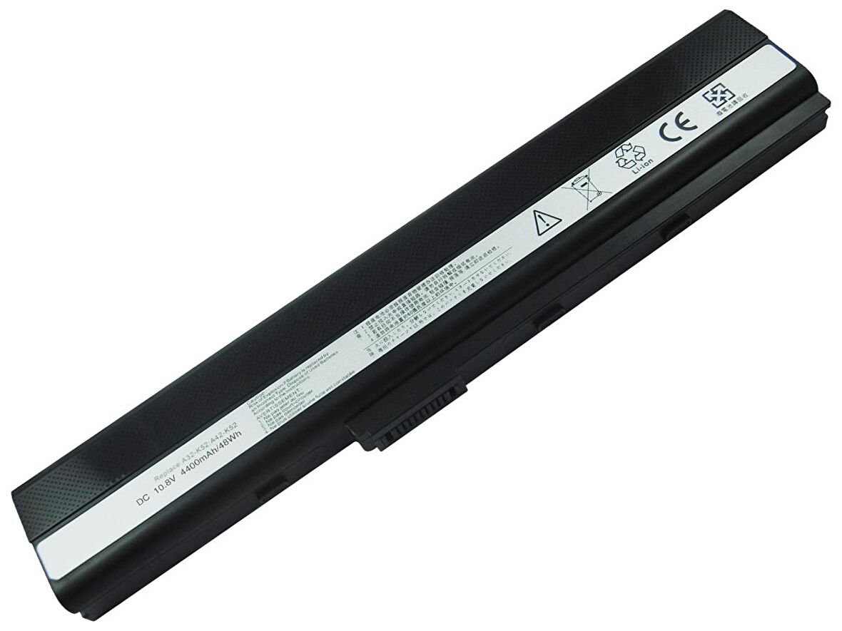  Asus A42, A52, K42, K52, N82, A32-K52 Notebook Bataryası - 6 Cell