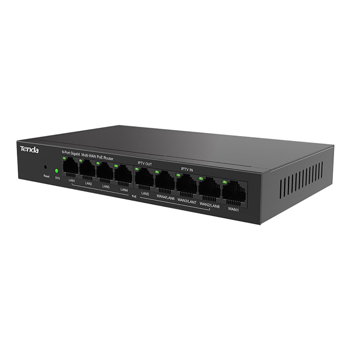 ROU G0-8G-PoE 9 Port PoE Router