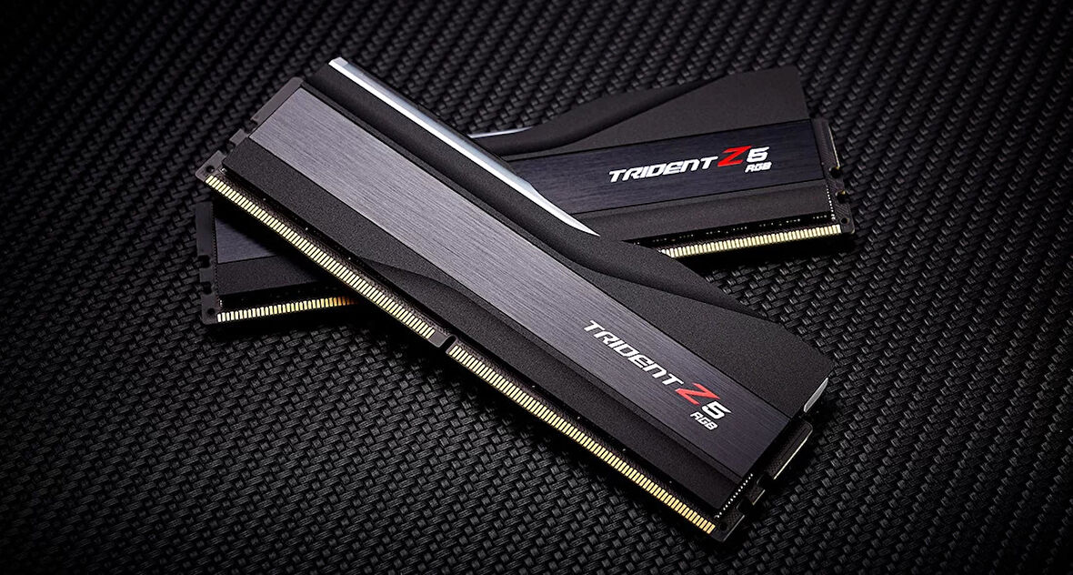  Trident Z5 RGB Siyah DDR5-6000Mhz CL30 64GB (2x32GB) DUAL (30-40-40-96) 1.4V
