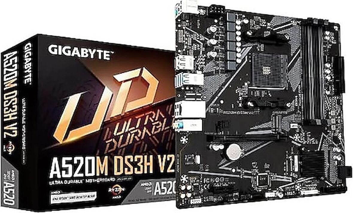 A520M-DS3H AM4 DDR4 4733MHz mATX ANAKART