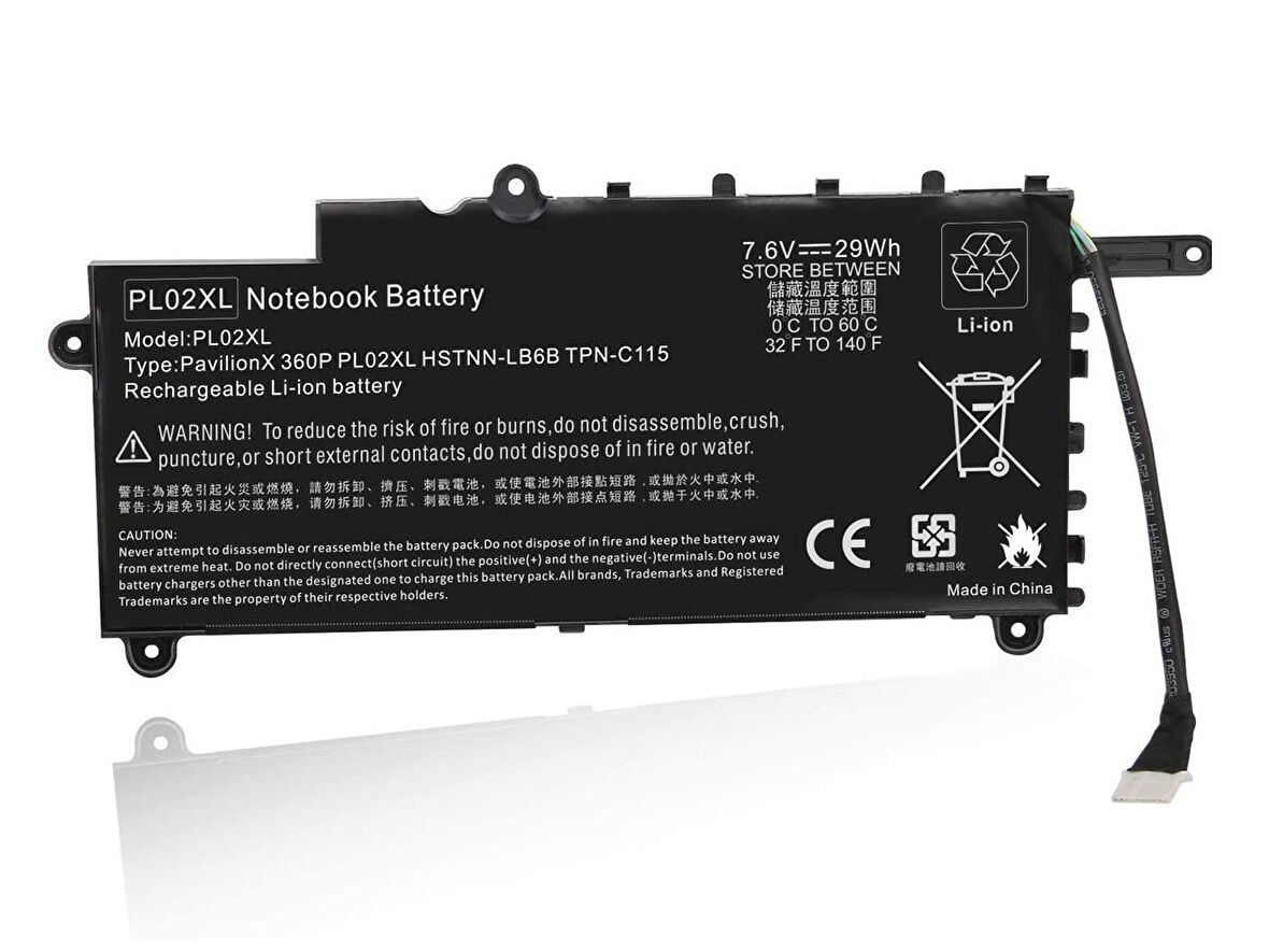  Hp Pavilion 11-n000 x360, PL02XL Notebook Bataryası