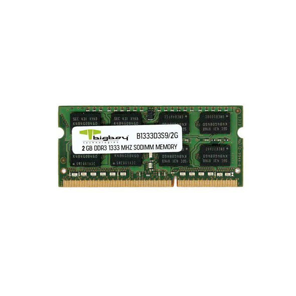 Bigboy 2GB DDR3 1333MHz CL9 Notebook Rami Modül
