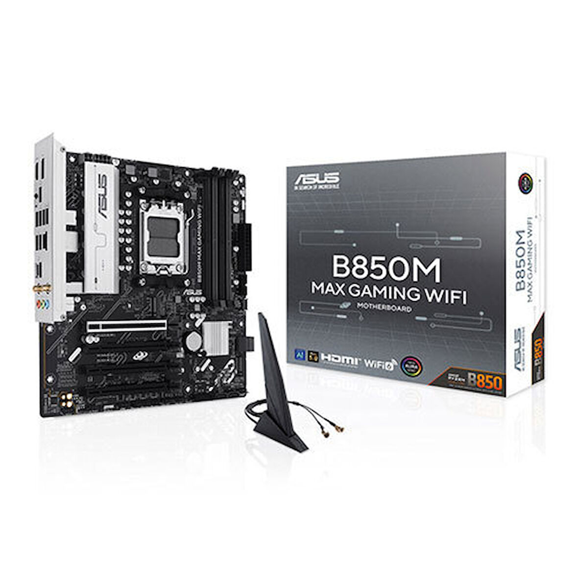 ASUS B850M MAX GAMING WIFI AMD