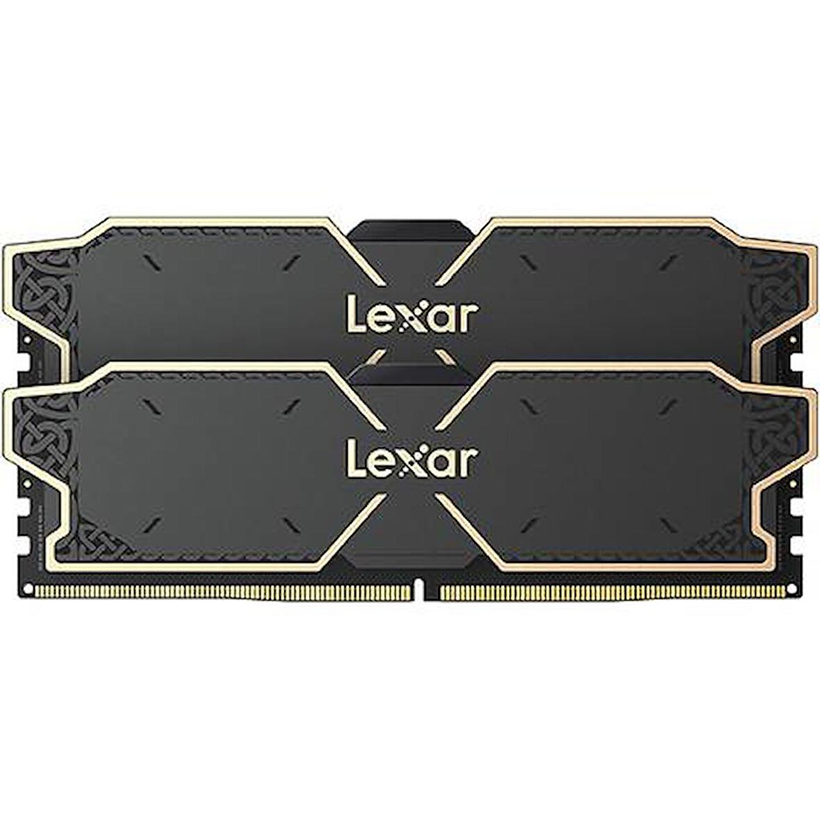 LEXAR THOR RAM DT GAMING DDR5 UDIMM 32GB KIT (2X16GB) 288PIN 6000 CL32 1.3V MEMORY WITH HEATSINK DUAL PACK BLACK COLOR LD5U16G60C32LG-RGD