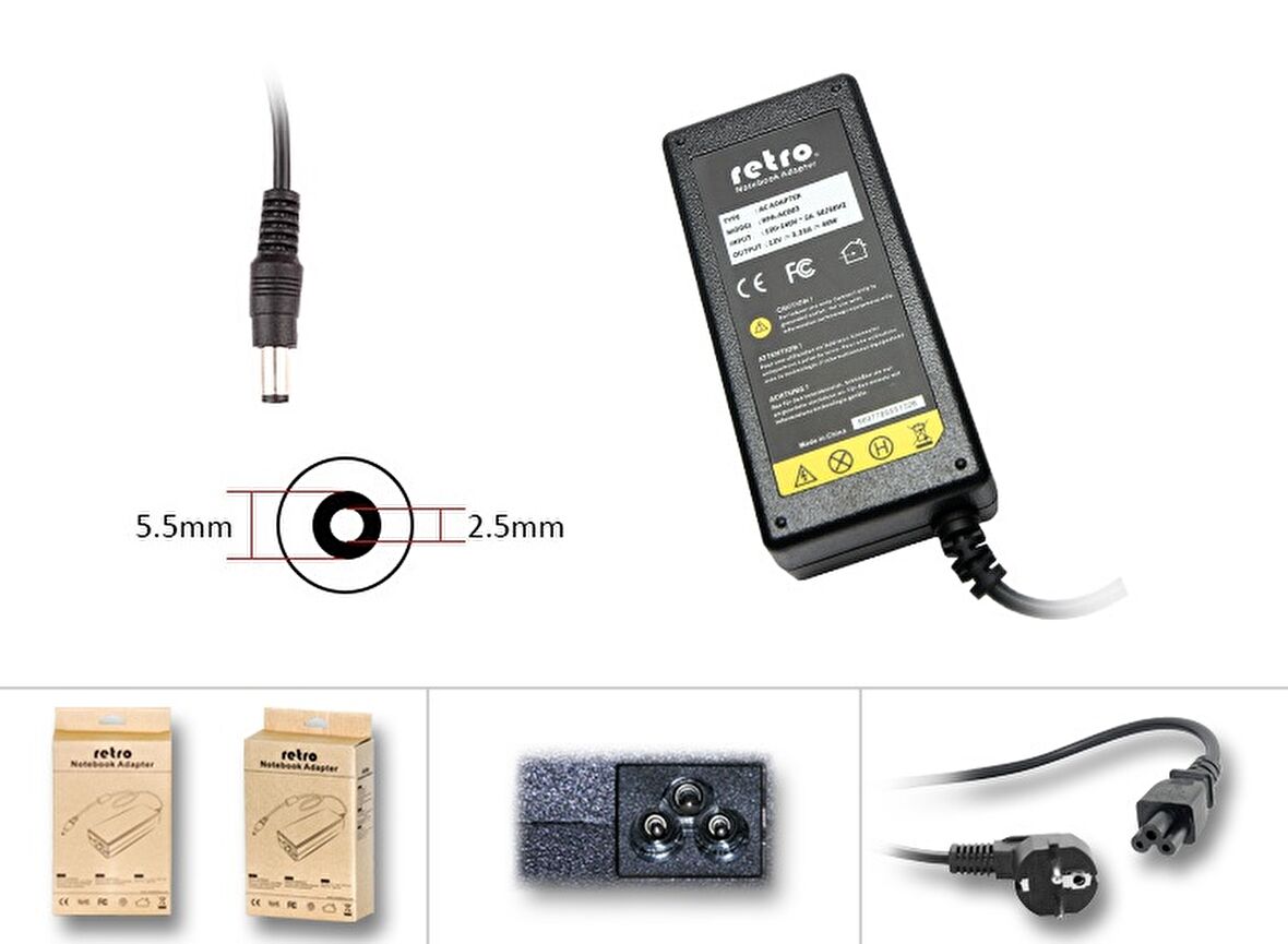  12V 3.3A 40W Lcd Monitör Adaptörü
