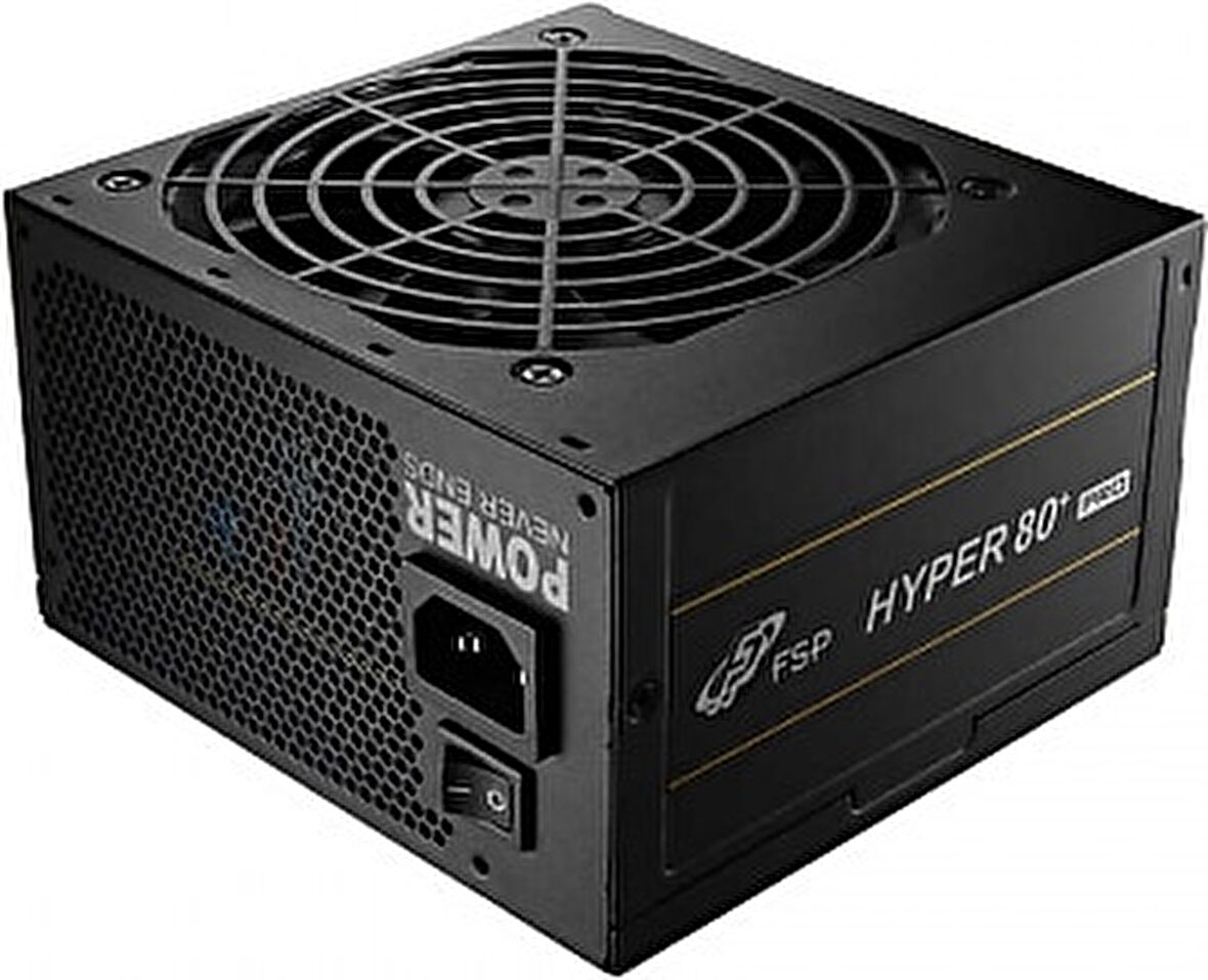 FSP HYPER PRO, H3-650, 650W, AKTIF PFC, 80+ Bronze, GAMING, ATX, Power Supply (PSU)