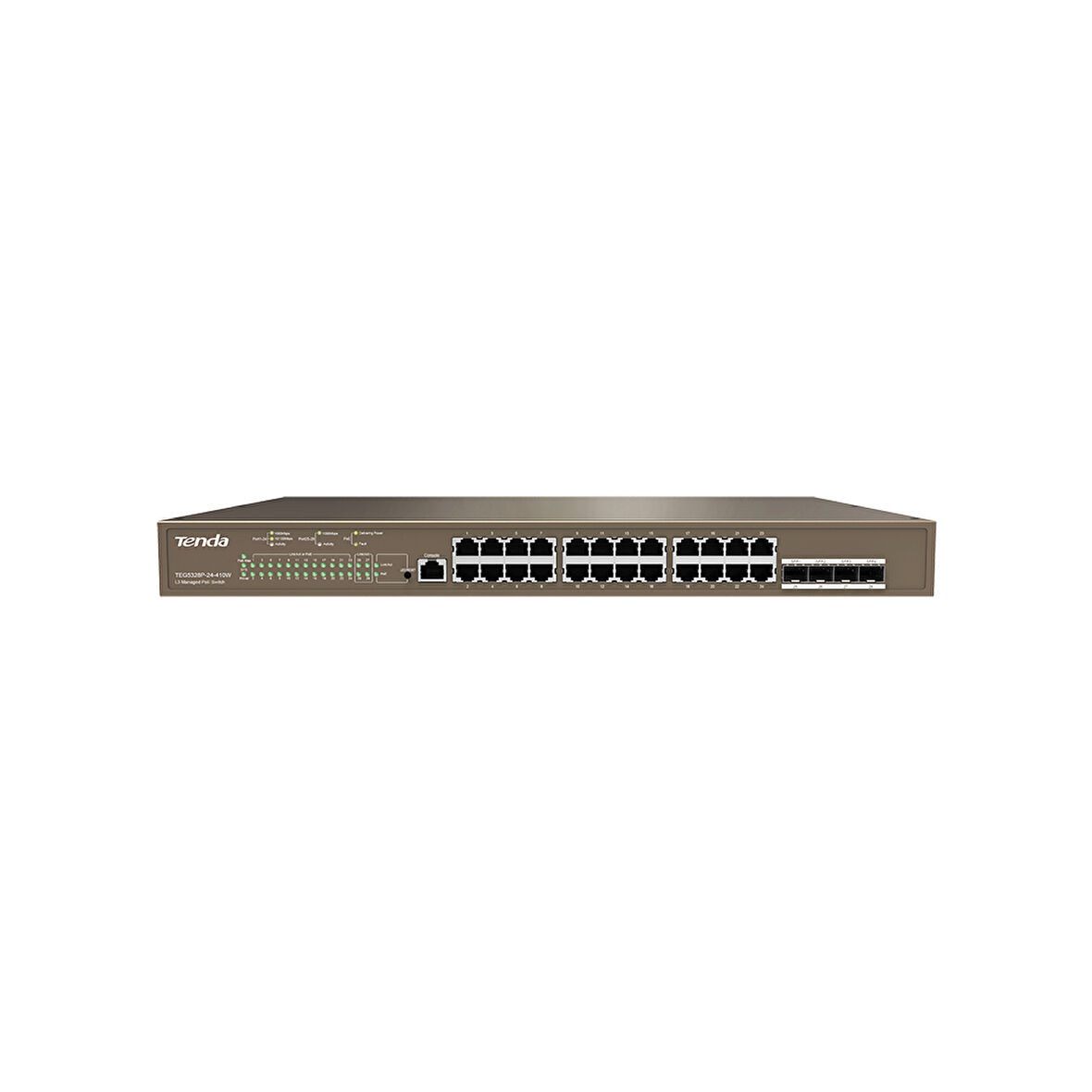  teg5328p-24 24 port 10/100/1000 mbps yönetil