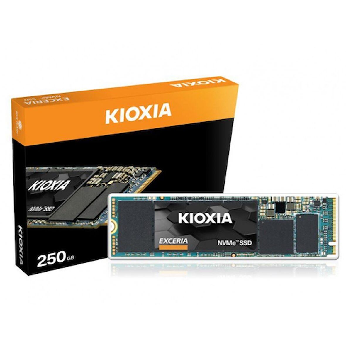 KIOXIA Exceria 250GB NVMe Gen3 M.2 SATA SSD R:1700MB/s W:1200 MB/s