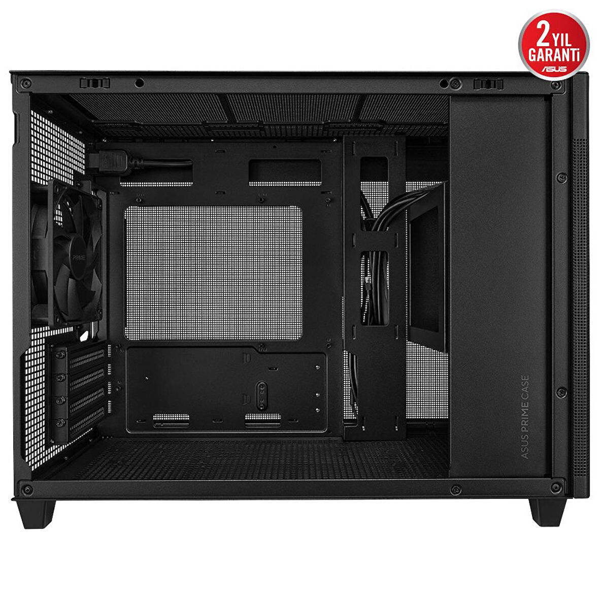  PRIME AP201 MICRO ATX TEMPERLİ CAM ALET GEREKTİRMEYEN YAN PANELLER VE TOZ FİLTRELİ IZGARAYA SAHİP,360 MM SOĞUTUCU 338 MM UZUNLUĞA KADAR EKRAN KARTI VE STANDART ATX PSU DESTEKLİ 33 LİTRE HACİMLİ MICRO ATX KASA