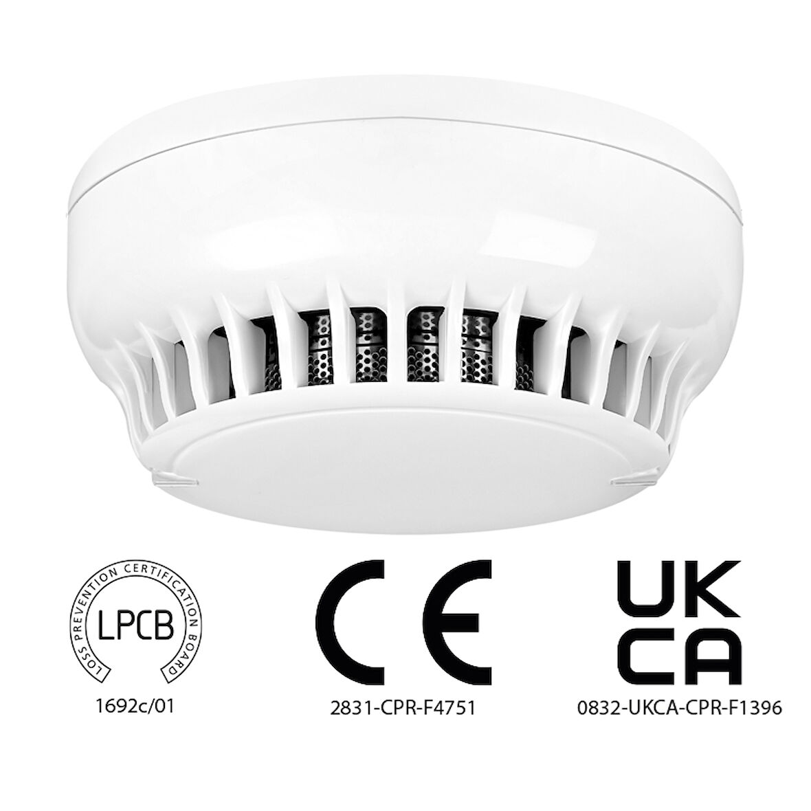 Teknim TFD-4250 Konvansiyonel Optik Duman Isı Dedektörü (Taban Hariç), Multisensör, LPCB