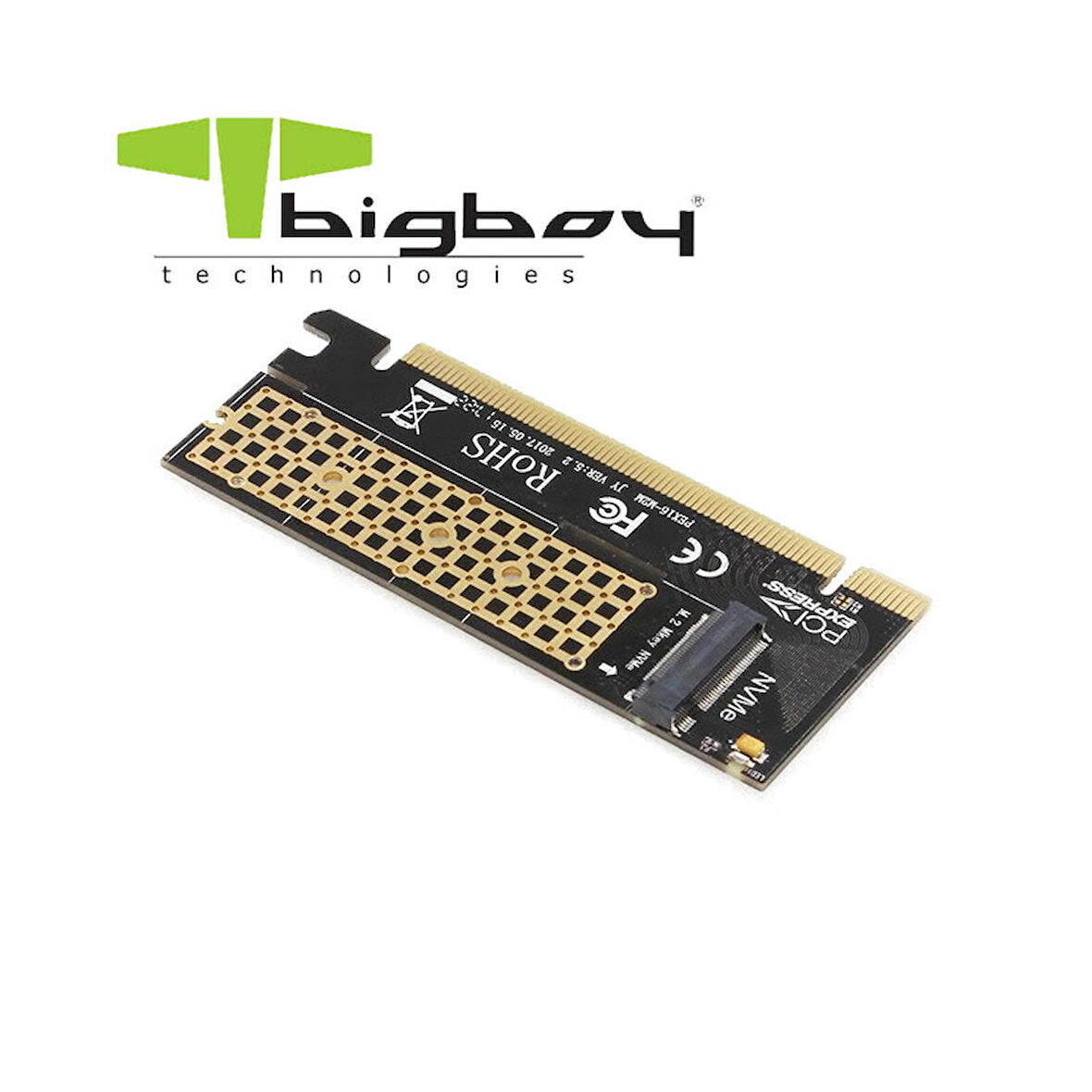 Bigboy PCIe 3.0 x16 PCI M.2 x4 -M Key Çevirici Ünite