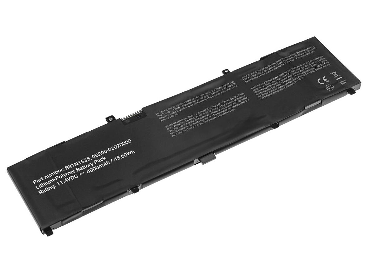  Asus UX310U, UX410U, B31N1535 Notebook Bataryası