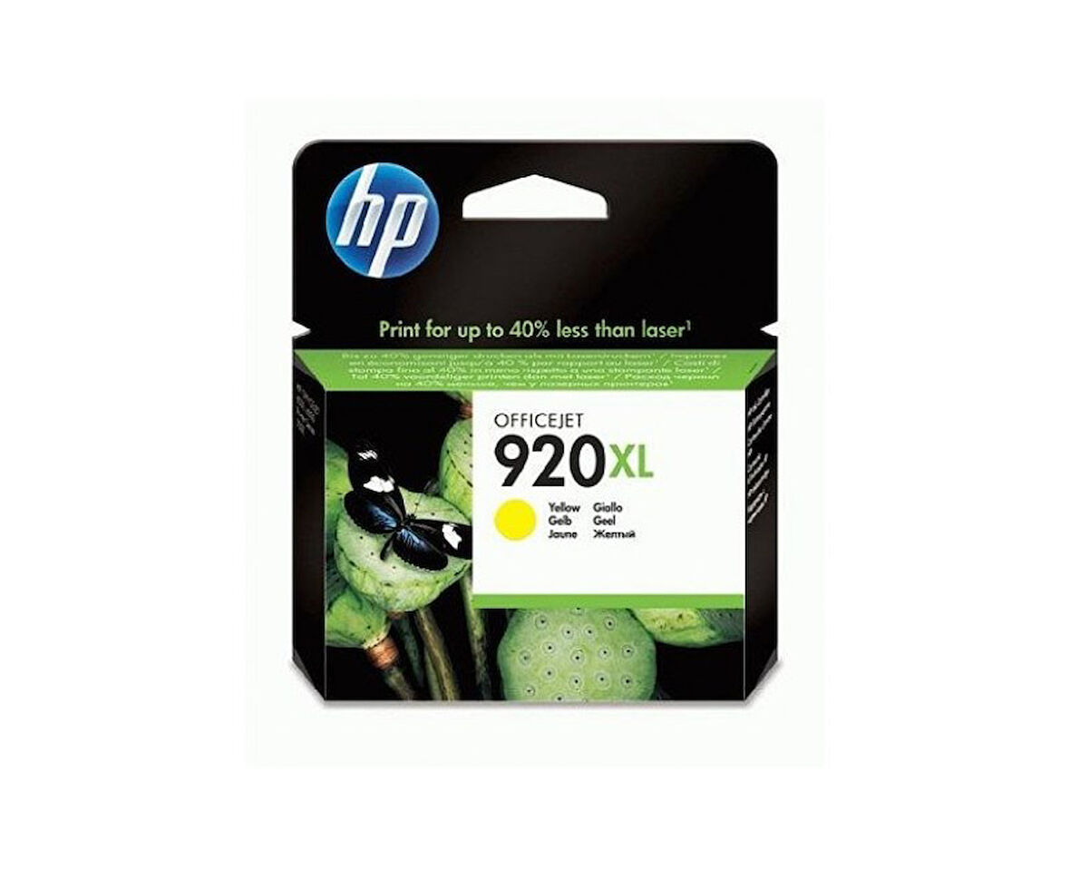  CD974AE Sarı Mürekkep Kartuş (920XL)
