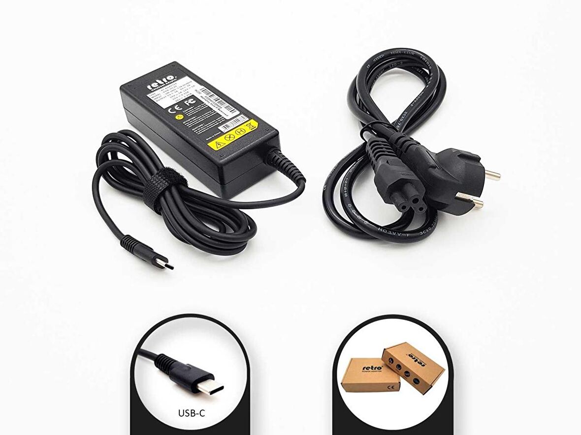  Hp 65W USB-C PD Adaptör RNA-HC20