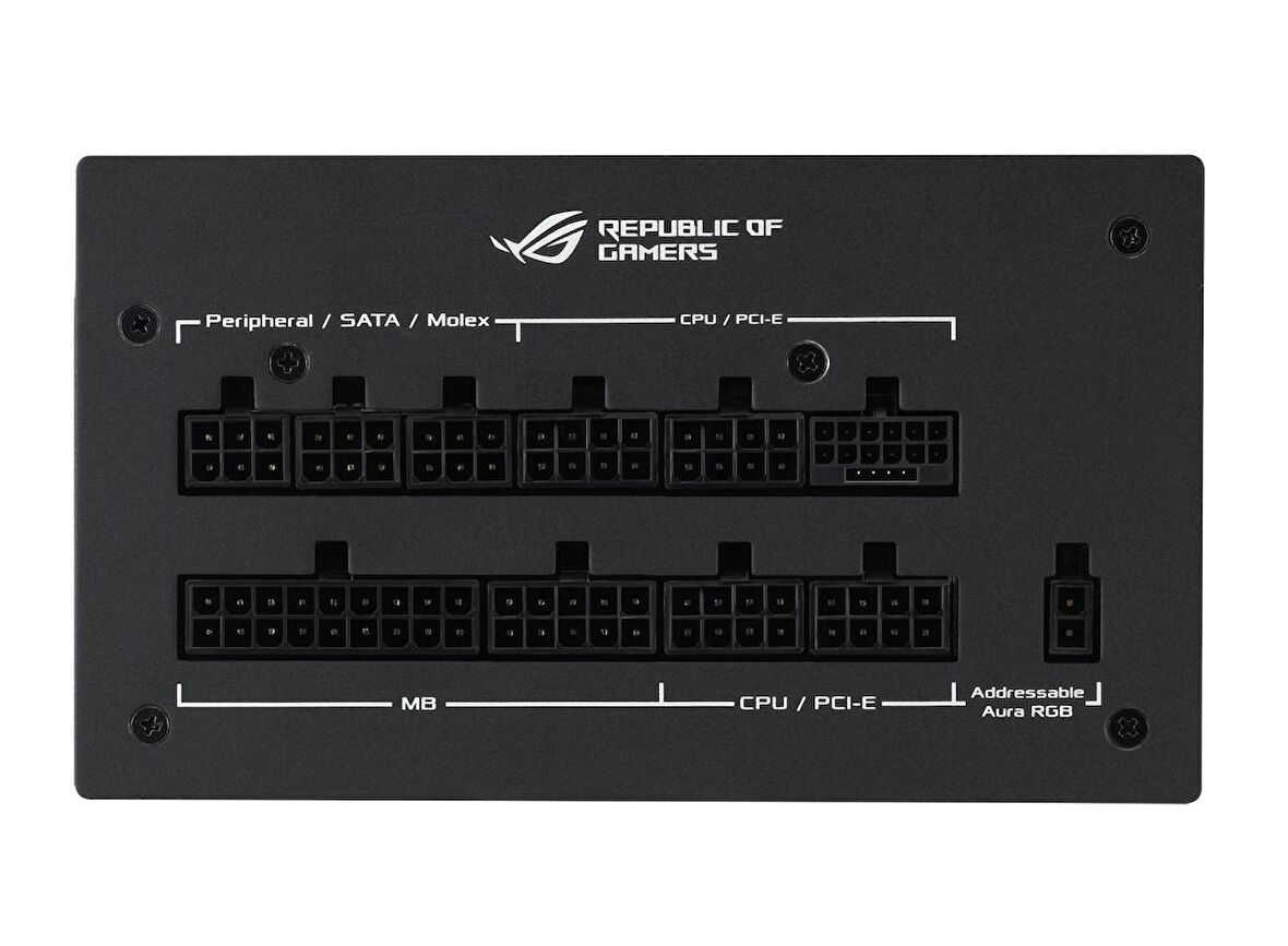 ASUS ROG STRIX 1200G AURA 80 PLUS GOLD 1000W MODÜLER ATX 3.0 UYUMLU PCI-E 5.0 10 YIL GARANTİ