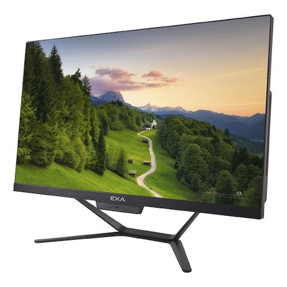 EXA H24S-V2 C52 [i5-12400] 16GB 512GB SSD 23.8" FHD OB VGA FDos Siyah AIO