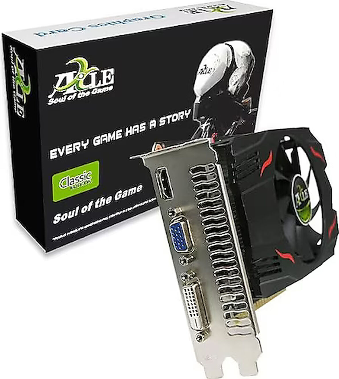   GT740 4GB DDR5 128Bit VGA/DVI/HDMI 16X AX-GT740/4GD5P8CDI