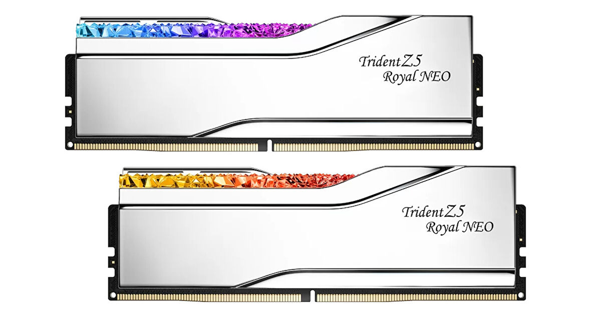  TZ5 Royal Neo Silver RGB DDR5-8000Mhz CL38 32GB (2X16GB) DUAL (38-48-48-128) 1.40V AMD EXPO