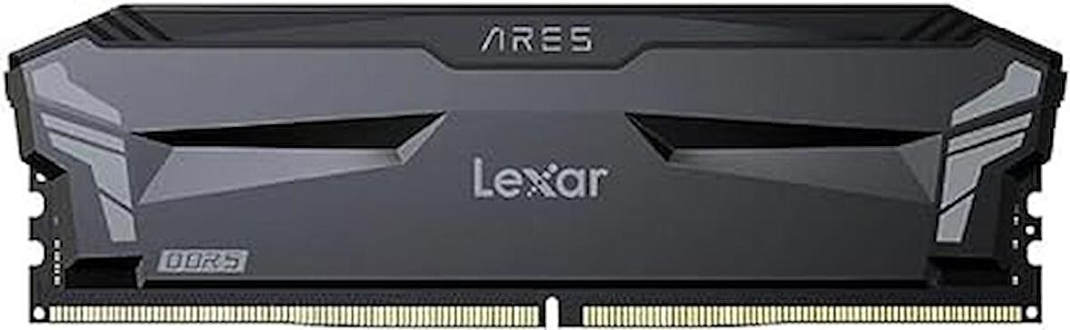 LD5EU016G-R6400GDLA ARES RAM DT DDR5 UDIMM 2X16GB 6400 CL32 1.4V MEMORY WITH HEATSINK AND RGB LIGHTING DUAL PACK BLACK COLOR